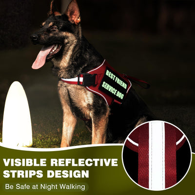 Harness for assistance dogs and emotional support dogs