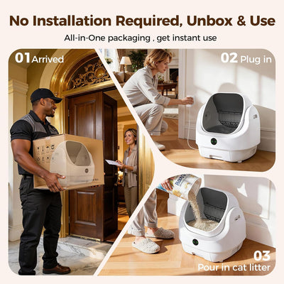 Self Cleaning Litter Box